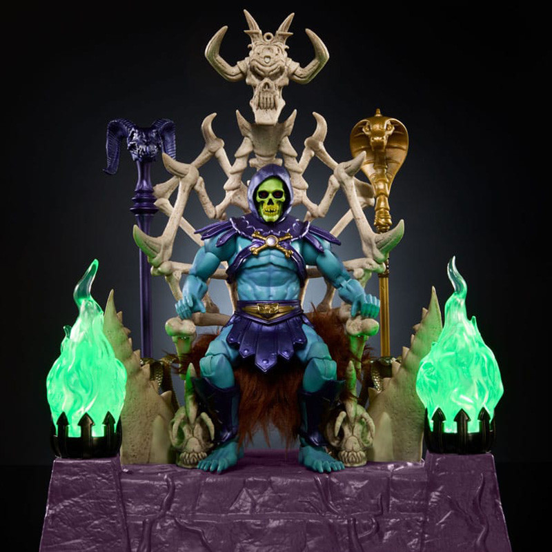 Figurine Skeletor & Trône Masterverse Mattel Maitres de l'Univers Figurine Skeletor & Trône Masterverse Mattel Maitres de l'Univers