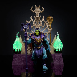 Figurine Skeletor & Trône Masterverse Mattel Maitres de l'Univers