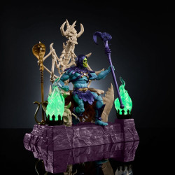 Figurine Skeletor & Trône Masterverse Mattel Maitres de l'Univers