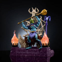 Figurine Skeletor & Trône Masterverse Mattel Maitres de l'Univers