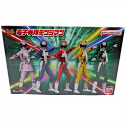 DENJIMAN Pack 5 Figurines Shodo Bandai