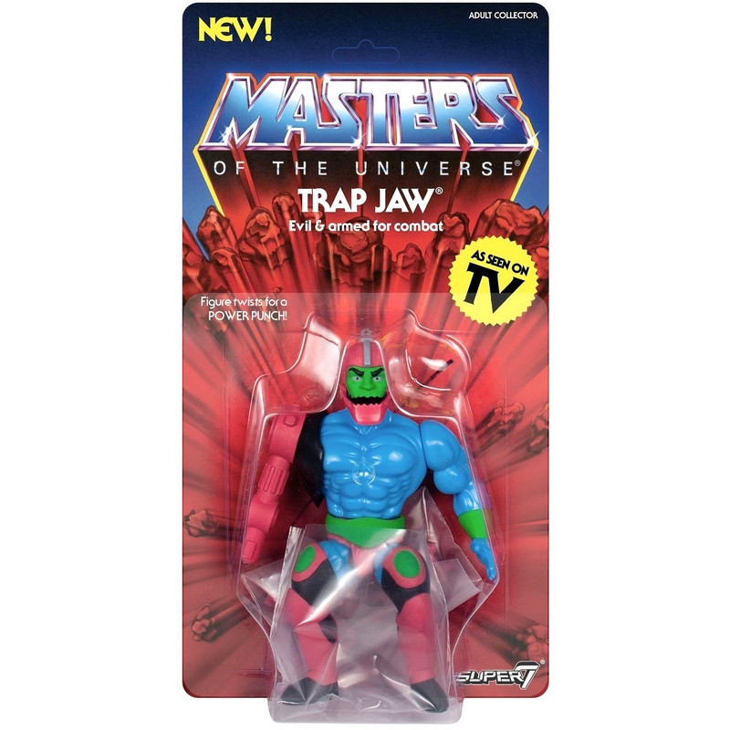 MAITRES DE L'UNIVERS Figurine Trap Jaw Vintage Collection Super7