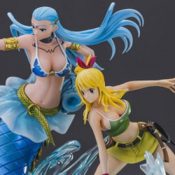 FAIRY TAIL Statue Lucy Heartfilia & Aquarius Tsume HQF