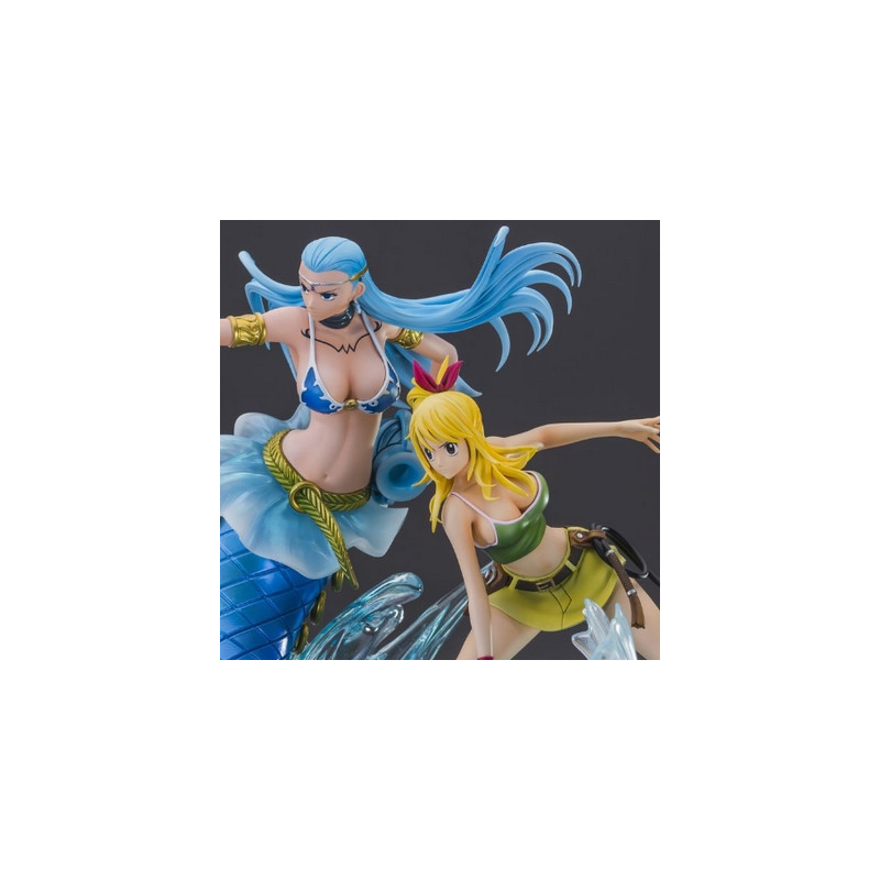 FAIRY TAIL Statue Lucy Heartfilia & Aquarius Tsume HQF