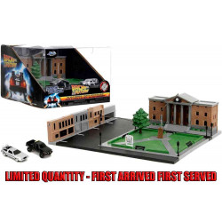 Diorama palais de justice de Hill Valley Jada Toys Retour vers le futur