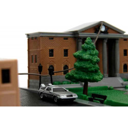 Diorama palais de justice de Hill Valley Jada Toys Retour vers le futur