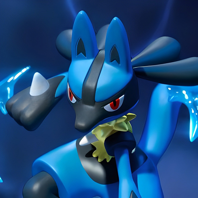 Figurine Lucario Prime Figure Mini Funism Pokemon Figurine Lucario Prime Figure Mini Funism Pokemon