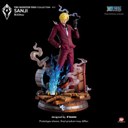 Statue BIJUtsu Sanji The Monster Trio Collection Tsume Art One Piece
