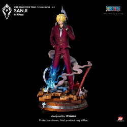 Statue BIJUtsu Sanji The Monster Trio Collection Tsume Art One Piece