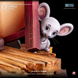 Statue BIJUtsu Sanji The Monster Trio Collection Tsume Art One Piece