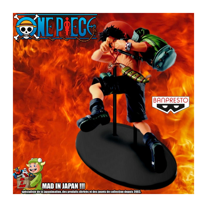 ONE PIECE figurine Portgas D Ace Scultures Banpresto ONE PIECE figurine Portgas D Ace Scultures Banpresto
