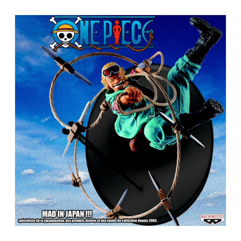 ONE PIECE figurine Pauly Scultures Banpresto ONE PIECE figurine Pauly Scultures Banpresto