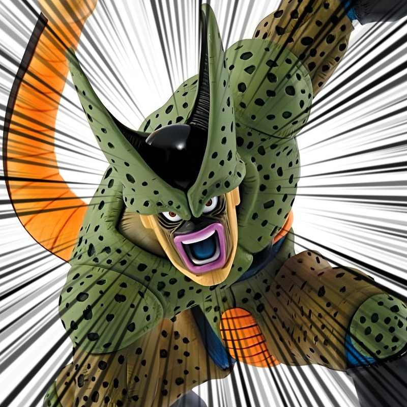 DRAGON BALL Z Figurine Cell Scultures Banpresto DRAGON BALL Z Figurine Cell Scultures Banpresto