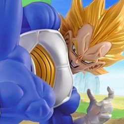 DRAGON BALL Z Figurine Vegeta Super Saiyan Scultures Banpresto