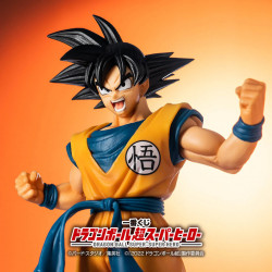 Figurine Son Goku Ichiban Kuji Dragon Ball Super : Super Hero Bandai Dragon Ball Super