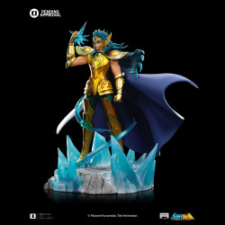 Statue Camus du Verseau Art Scale Iron Studios Saint Seiya