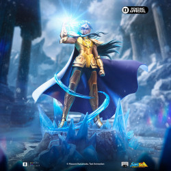 Statue Camus du Verseau Art Scale Iron Studios Saint Seiya