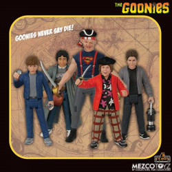 Pack 5 Figurines 5 Points Mezco Toyz Les Goonies