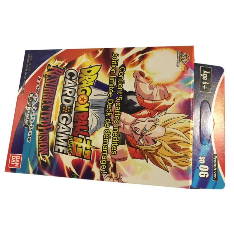 DRAGON BALL SUPER Card Game Starter 6 Resurection Fusion Bandai