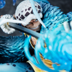 ONE PIECE Figurines Trafalgar Law The Surgeon of Death Awaken Ver. P.O.P. Wa-Maximum Megahouse
