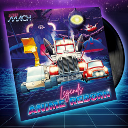 ANIME LEGENDS REBORN By Jessy Mach Disque Vinyle 33 Tours