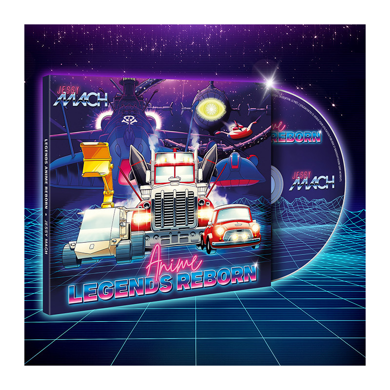 ANIME LEGENDS REBORN By Jessy Mach Disque CD ANIME LEGENDS REBORN By Jessy Mach Disque CD