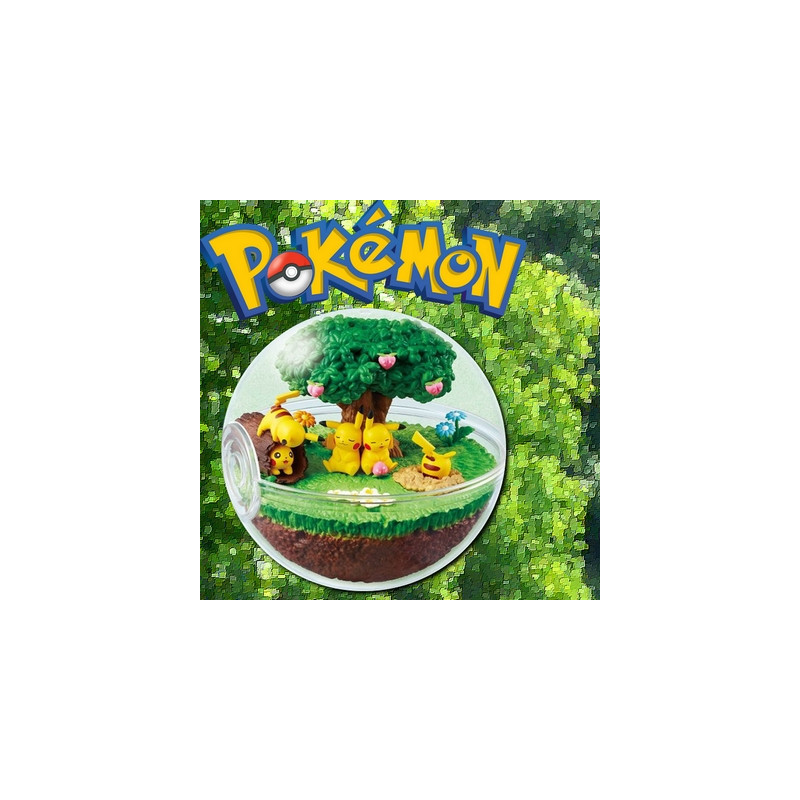 POKEMON Terrarium Pikachu Collection DX Re-Ment