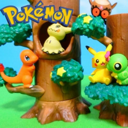 POKEMON Diorama Pokemon Forest 2 Re-Ment