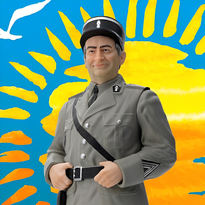 Figurine Louis de Funès est le marechal des logis-chef Ludovic Cruchot Cine-Mini Infinite Statue Le Gendarme de Saint-Tropez Figurine Louis de Funès est le marechal des logis-chef Ludovic Cruchot Cine-Mini Infinite Statue Le Gendarme de Saint-Tropez