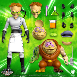 Figurines Dr Karbunkle & Fred le Mutant Nacelle Les Motards de l'espace