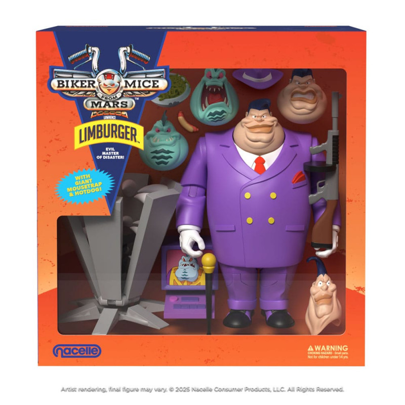 Figurine Lawrence Limburger Nacelle Les Motards de l'espace Figurine Lawrence Limburger Nacelle Les Motards de l'espace