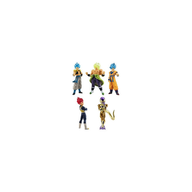 DRAGON BALL SUPER BROLY Gashapons HG Real Figure Bandai DRAGON BALL SUPER BROLY Gashapons HG Real Figure Bandai