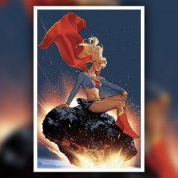 Impression Art Print Supergirl and the Legion of Super-Heroes Sideshow Marvel