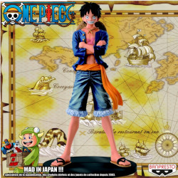 ONE PIECE figurine Luffy Jeans Freak Banpresto