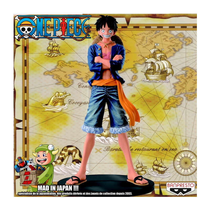 ONE PIECE figurine Luffy Jeans Freak Banpresto ONE PIECE figurine Luffy Jeans Freak Banpresto