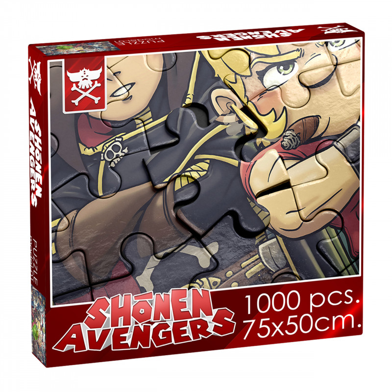 SHONEN AVENGERS Puzzle 1000 pcs Fresque Mad in Japan SHONEN AVENGERS Puzzle 1000 pcs Fresque Mad in Japan