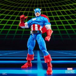 Pack 2 Figurines Captain America Vs Venom Gamerverse Hasbro Marvel Legends Series