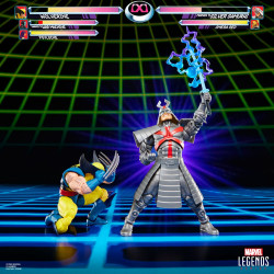 Pack 2 Figurines Wolverine Vs Silver Samurai Gamerverse Hasbro Marvel Legends Series