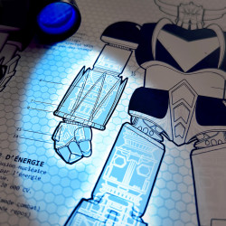GOLDORAK UV Poster Robot A4