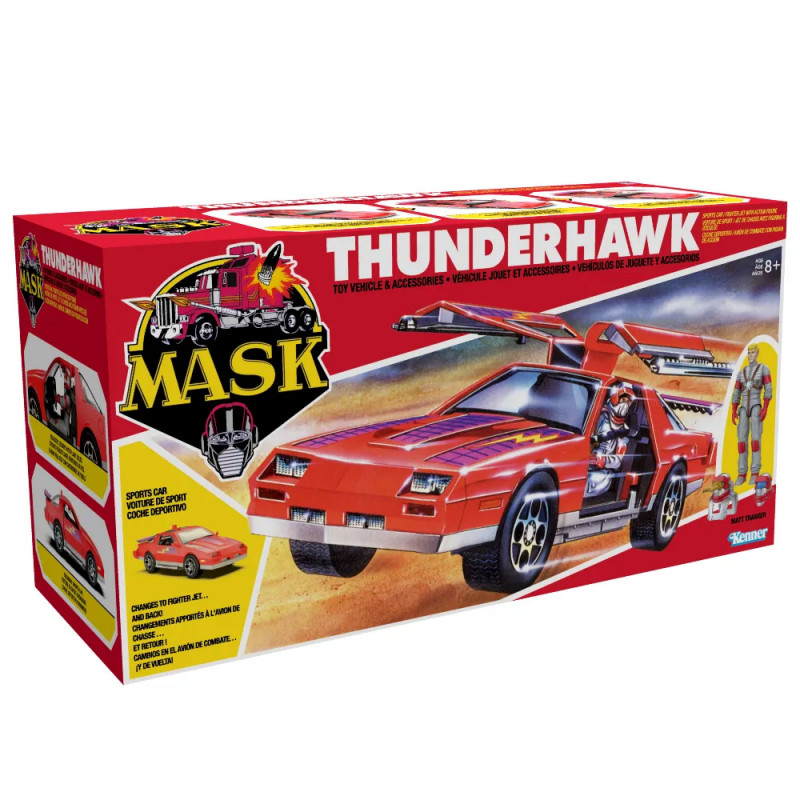 M.A.S.K. Véhicule Thunderhawk & Figurine Matt Trakker The Loyal Subjects M.A.S.K. Véhicule Thunderhawk & Figurine Matt Trakker The Loyal Subjects