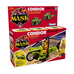 M.A.S.K. Véhicule Condor & Figurine Brad Turner The Loyal Subjects