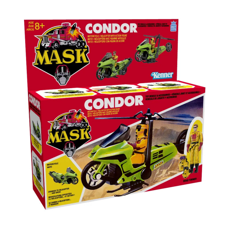 M.A.S.K. Véhicule Condor & Figurine Brad Turner The Loyal Subjects M.A.S.K. Véhicule Condor & Figurine Brad Turner The Loyal Subjects