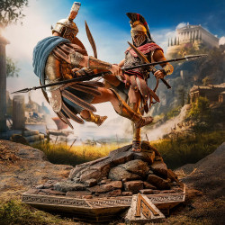 Statue Spartan Kick Pure Arts Assassin's Creed Odyssey