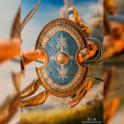 Statue Spartan Kick Pure Arts Assassin's Creed Odyssey