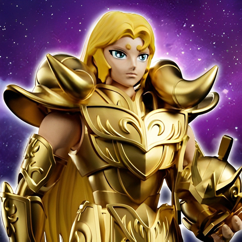 Maquette Mû du Bélier Champion Class Blokees Saint Seiya
