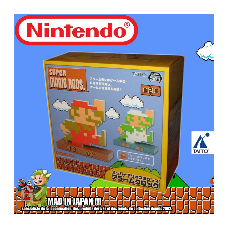 SUPER MARIO BROS réveil matin Taito SUPER MARIO BROS réveil matin Taito