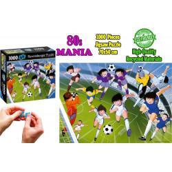 Puzzle 1000 pièces Olive et Tom 80s Mania Ravensburger Olive et Tom