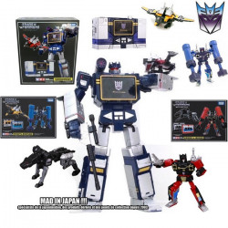 TRANSFORMERS Masterpiece Pack de 6 figurines MP-13 + MP-15 + MP-16
