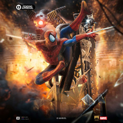 Statue Spider-Man 10th Anniversary Deluxe Art Scale Iron Studios Spider-Man