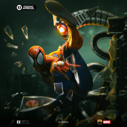 Statue Spider-Man 10th Anniversary Deluxe Art Scale Iron Studios Spider-Man